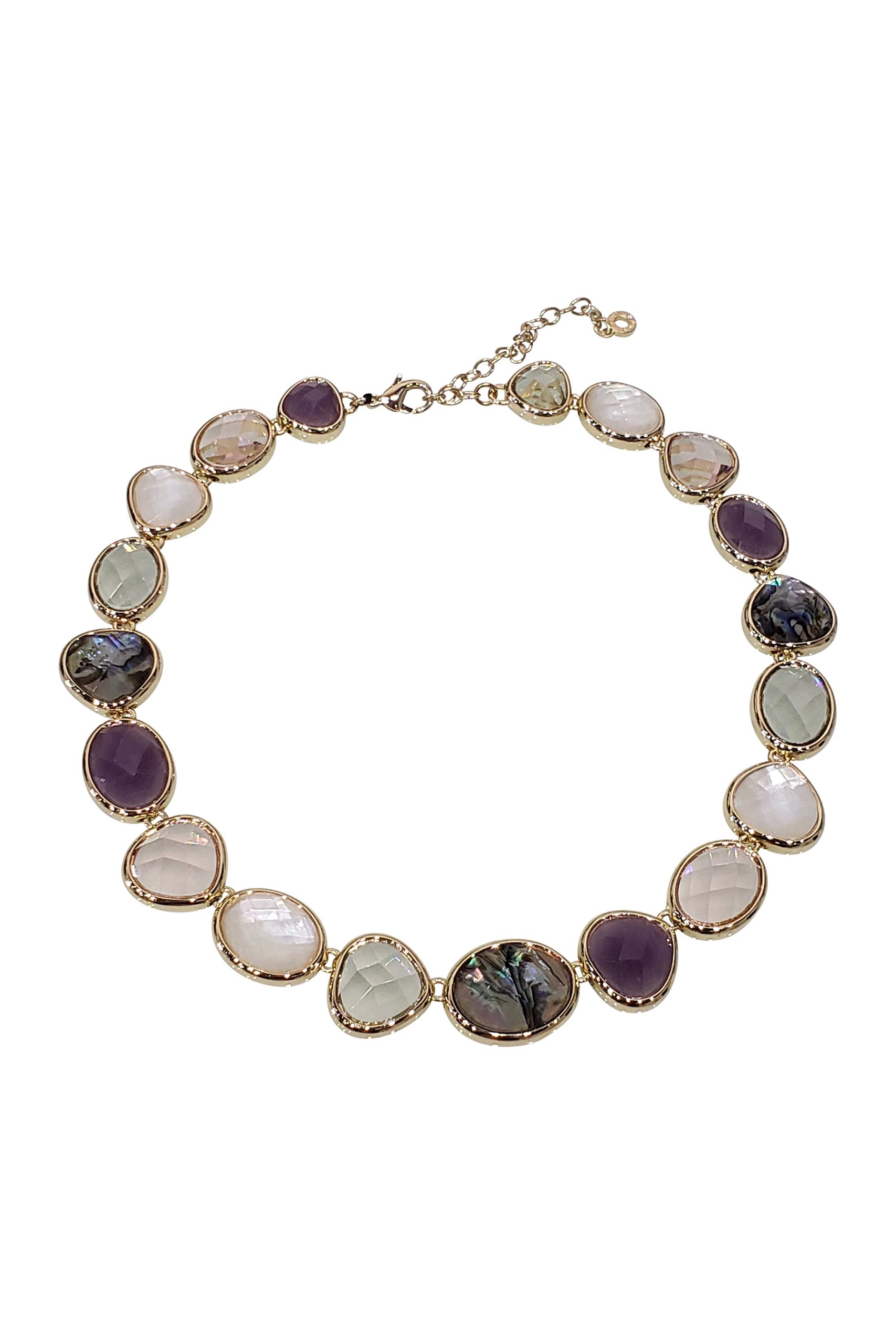 Stone Collar Necklace - Aarya's Exclusive